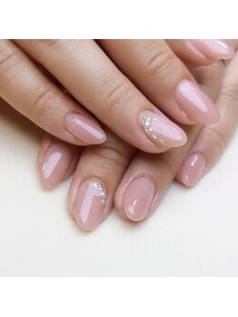 ピオニーネイル(peony nail)/ミラーライン&パール