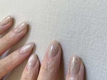 アメリアンドカシェット(Amelie&Cachette)/ブライダルネイル:maika