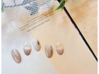 定額デザイン　ブロックネイル