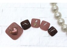 アルセア 上野御徒町店(Alcea)/フットネイル　ミラー　ハート