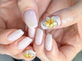 プルメリアネイル