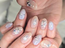 ネイルフロンティア 吉祥寺(NAIL FRONTIER)/Fうるうる雪だるま11980円