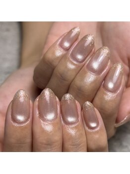 リグ 中丸子店(LIG)の写真/輝く艶感で、上品さと女性らしさを両立した仕上がりに◎手元を綺麗に見せたい方へ♪