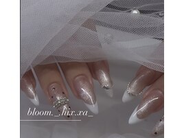 大人ガーリーネイル