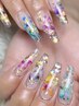【菊池指名】スカルプで癖を整え美しくスラッと伸びる指先に☆アート10本