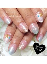 ラナンキュラス(Ranunculus)/海！シェルNail