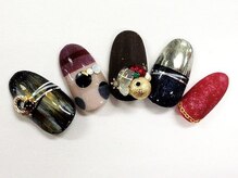 クリスタルネイル ボンベルタ橘店(CRYSTAL NAIL)/クリスマスネイル