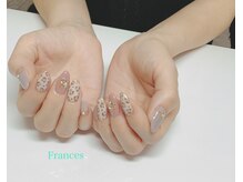 フランセス(Frances)/秋ネイル　ヒョウ柄ネイル