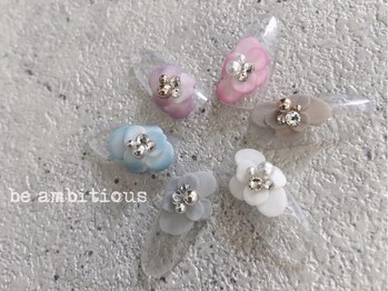 ネイルサロンアンドスクール ビーアンビシャス(be ambitious)/シェリーフラワー