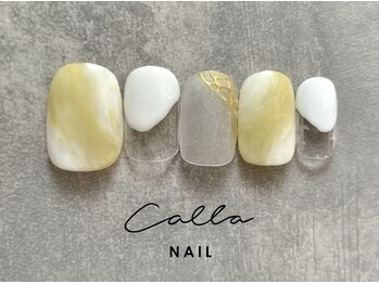 カラネイル 南森町店(calla nail)/ニュアンスミラー