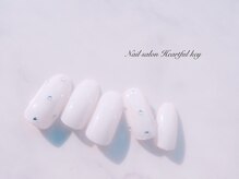 ネイルサロン ハートフルキー(Heartful key)/韓国ネイル¥8000