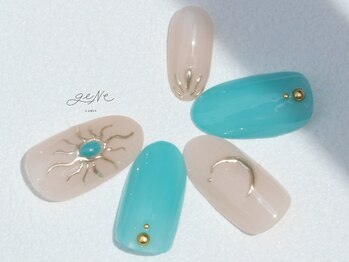 geNe 'n GRUS(ジーン アンド グルス)/7月8月HANDトレンドアート