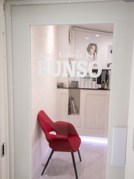 ランソ ビューティー 成田(RUNSO Beauty)/店内入口