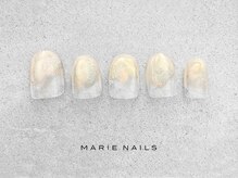 マリーネイルズ 横浜店(MARIE NAILS)/定額￥7,700 ニュアンス 0606 b