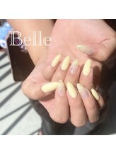 ベル(Belle)/hand☆パステルイエロー