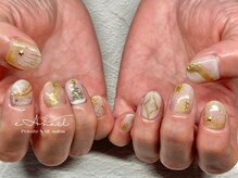 エアネイル(eA NAIL)/クリスマスネイル/¥11000