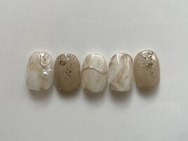 Cコース6500円ニュアンスネイル