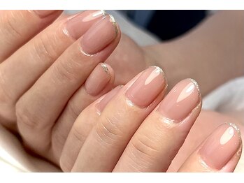 ミアネイル 越谷店(mia nail)/細フレンチ