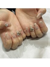 Amu's nail salon/ビジューてんこ盛り