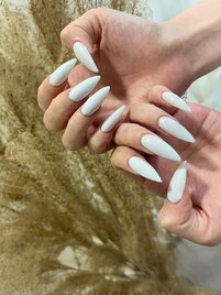 ワンカラー+長さ出し