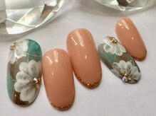 アンジュ(Ange)/月替わり！デザイン定額ジェル☆