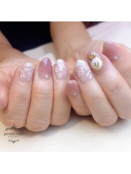ピオニーネイル(peony nail)/アンティークローズ