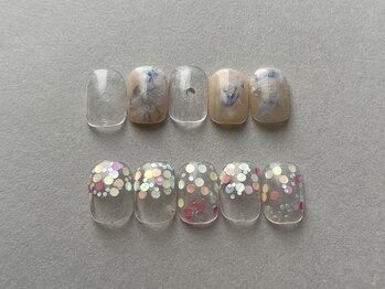 ネイルアンドアイラッシュ アールイー(Re)/Simple Art 6500