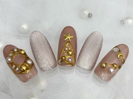 クリスマスネイル