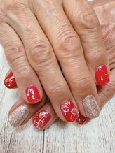 ネイルベース ネイル ケア サロン ミウラ(miura)/桜ネイル