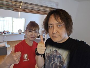 足つぼまーさん/師匠とツーショット