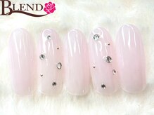 ブレンド 広尾店(BLEND)/ストーン散りばめアート