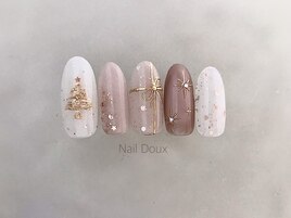 クリスマスネイル