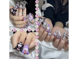 ゆめかわゴシックネイル