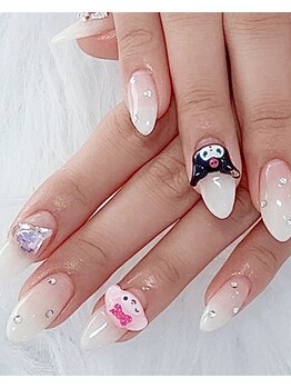 アイズモア 京王八王子店(Eye's More～eyelash＆nail～)/大好きなキャラクターネイル