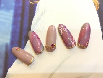 ハイブネイル(Hive nail)/冬ネイル♪
