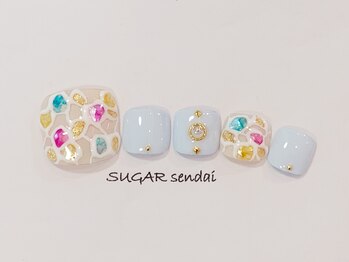 シュガーセンダイ(SUGAR sendai)/カラフルタイル☆定額11900円
