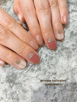 プライベート ネイルサロン マーマ(murmur)/ビジューネイル