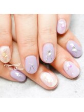 たゆ ネイル(たゆnail)/パープルネイル☆