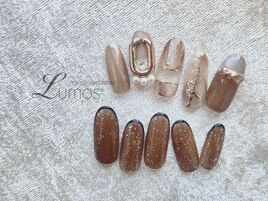 チグハグネイル/ブラウンネイル