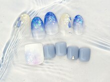 ネイルサロン アビー 宮益坂店(abbie)/梅雨ネイル◇¥13431/¥11506