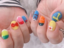 ネイルサロン シェル(Nail Salon SHELL)/ドラえもんネイル♪