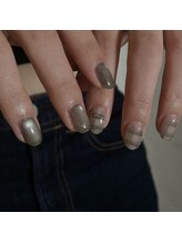 グラウネイル(glaw nail)/チェックネイル
