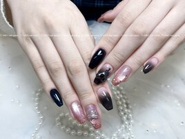 冬ネイル#ワンホンネイル