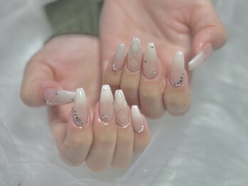 ぷりゅねる 心斎橋/キルティングネイル♪