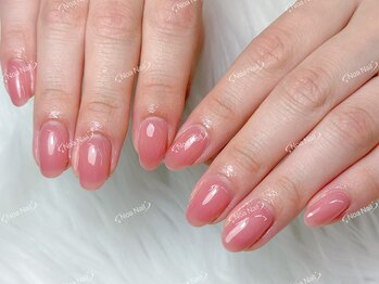 ノア ネイル(Noa Nail)/ピンク色　ワンカラー　ちゅるん