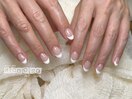 シンプルフレンチネイル