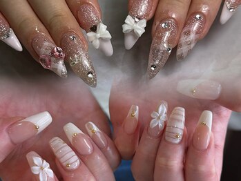 トレス(TRESSE)の写真/初回他店オフ無料!【ご新規様☆選べる定額デザイン￥8800→￥7800】華やかに彩り、周りと差が付く指先に☆