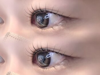 エムケー(M.K.)の写真/【高持続まつげパーマ¥4400】ナチュラルなのにぱっちり♪個室リクライニングで贅沢なひとときを◎