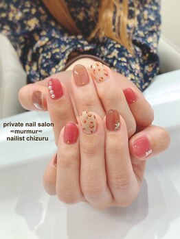 プライベート ネイルサロン マーマ(murmur)/ガーリーレオパード