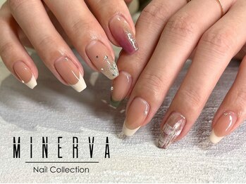 ミネルバネイル(MINERVA nail)/ツイードフレンチ★